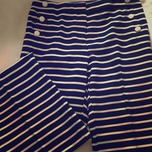 Wide legged sailor trousers